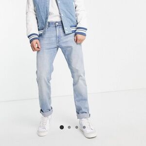 Weekday easy jeans in poppy blue